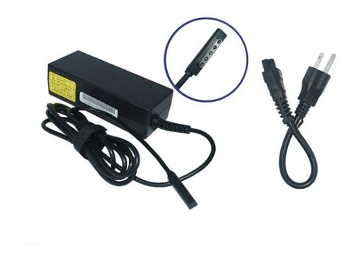 Cargador Tableta Surface Pro 1 Y Pro 2 12v 3.6a 