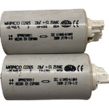 Capacitor De Arranque 20 Uf 50/60 Hz Nuevo X 5 Unidades