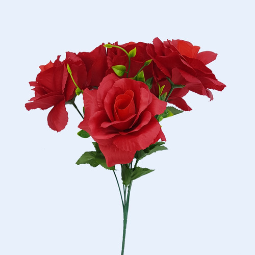 Rosa Con 6 Flores Artificial