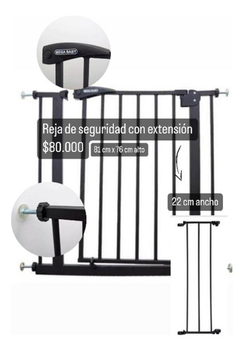 Reja De Seguridad - Mega Baby