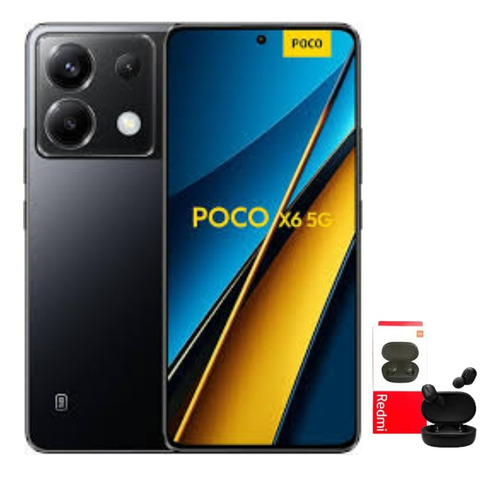 Kit Poco X6 Fone Redmi Airdots Telefone Xiaomi Smartphone 5g