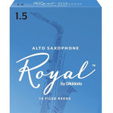 Palheta Saxofone Sax Alto 1.5 Rico Royal Rjb1015 C/ 10