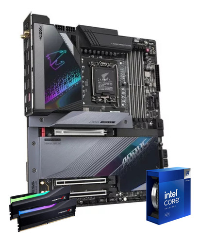 Kit I9 14900ks Gigabyte Z790 Aorus Master X 64gb Ddr5 6000mh