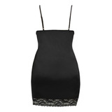 Vestido De Noche Para Mujer, Talla Grande, Encaje, Babydoll