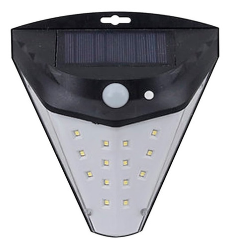 Luminária Refletor Solar 4w Com Sensor Presença Luz
