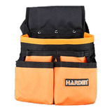 Coleto Carpintero Portaherramientas  Oxford 26x26 Cm  Harden Color Naranja - Negro