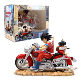 Figura Goku Y Gohan En Moto  Dragón Ball  Envío Gratis 