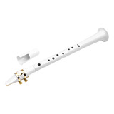 Mini Saxofone Portátil Branco De Bolso Com Chave De Sax De C