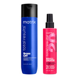 Shampoo 300ml Brass Off + Spray Miracle Total Results Matrix