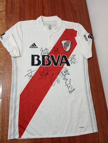 Camiseta De River 2017/2018 Firmada. (era Gallardo) 