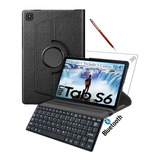 Capa Para Galaxy Tab S6 Lite P615 + Teclado + Película