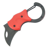 Cuchillo Tactico Mini Curvo Garra De Aguila Supervivencia