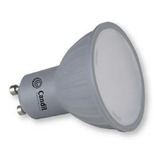 Lámpara Dicroica Led Candil 7w Gu10 530lm 100° Silver Gris Color De La Luz Luz Fría 6500k