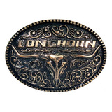 Fivela Country Longhorn Rodeio Drft76