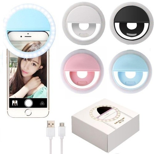 10 Luz De Selfie Ring Light Anel Led Flash Celular Atacado