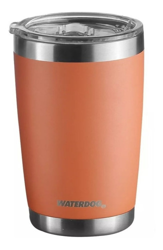 Vaso Térmico Waterdog Borda Gris 500ml Borda500dgf