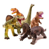 Juego De Dinosaurios Gigantes Boley De 5 Piezas, Para Niños,