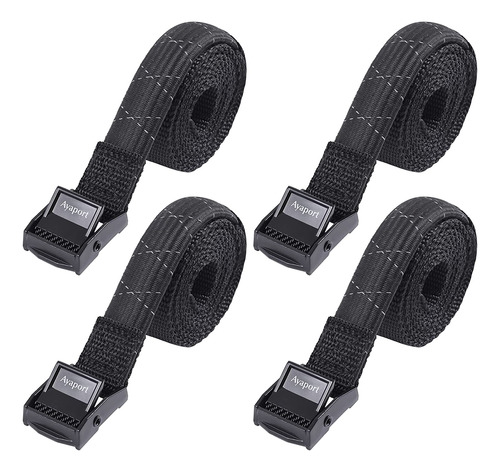 Ayaport Lashing Straps, With Adjustable Buckles, Pack X 4 Aa