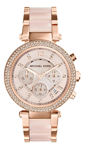 Michael Kors Parker Women's Watch, Stainless Steel And Pa...