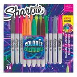 Marcadores X16 Sharpie Colores Cosmicos Edicion Limitada