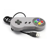 10 Controles Usb Super Nintendo Snes Joystick Windows