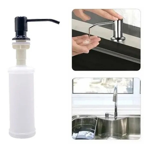 Dispensador De Jabón Para Fregadero De Cocina De Acero Inox