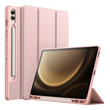 Jetech Funda Porta Lapiz P/ Galaxy Tab S9 Fe Plus 12.4 Rosa