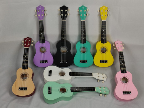 Ukulele Andaluz Soprano Uks01 Ag Verde