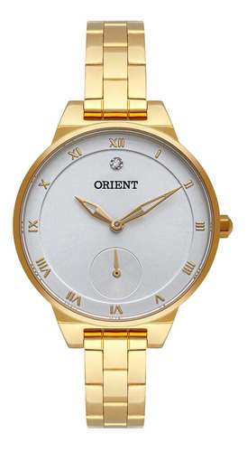 Relógio Orient Feminino Fgss0142 S3kx Dourado - Refinado