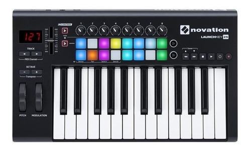 Controlador De Teclado Midi Novation Launchkey 25 Mk2