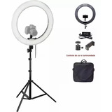 Iluminador Led Ring Light Grande 48cm Leds Com Tripé