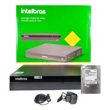 Dvr Intelbras 8 Canais Inteligente Full Hd Mhdx 1208 Com Hd