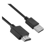 Cable Usb A Hdmi, Conversor De Cables Usb 2.0 Macho A Hdmi M