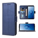 Funda Con Tapa Para Samsung Galaxy S9 | Azul