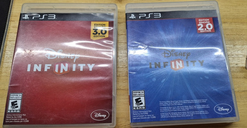 Disney Infinity 2.0 Y 3.0  Ps3 + 10 Figuras, Discos Y Mundos