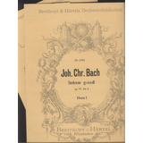 Joh Chr Bach   Sinfonie G Moll   Op Vi Nr 6   2 Volumes 