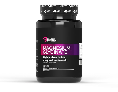 Glicinato De Magnesio - 60 Capsulas | Dr Jack Nutrition