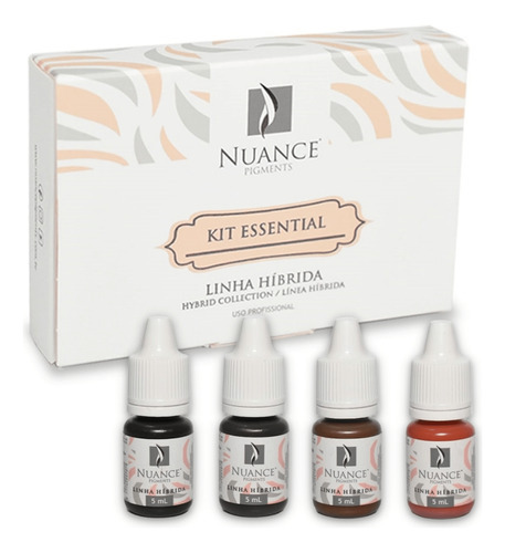 Kit Nuance Essential Linha Hibrida 5ml Sobrancelha Hibrido C