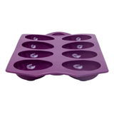 Forma De Silicone Oval Purple Cabbage Tupperware