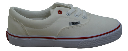 Zapatillas Pony Cf1064 Soho Blanco/rojo Dama Deporfan