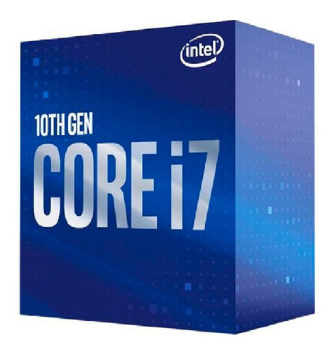 Procesador Intel Core I7 10700 Cometlake 10ma Gen 