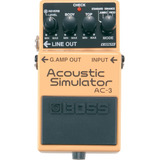 Pedal Boss Acoustic Simulator P/electroacustica Ac-3