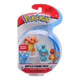 Pokemon Figuras Set Wynaut Vs Charmander Original Battle