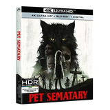 Blu Ray 4k Ultra Pet Sematary Cementerio Animales 