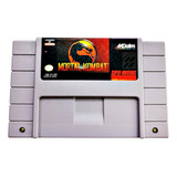 Jogo De Super Nintendo,  Mortal Kombat 1