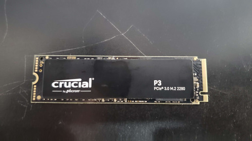 Ssd Crucial Ct1000p3ssd8 1tb M.2 2280 Nvme