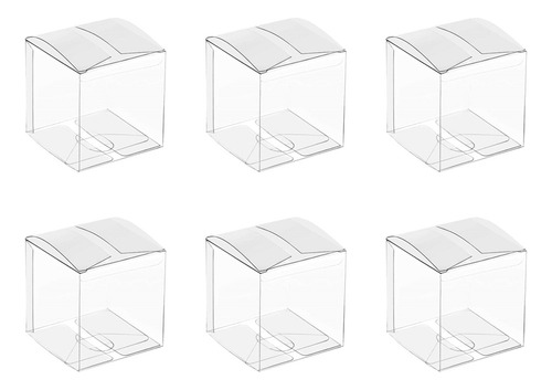Boo Cajas De Plástico Transparente De 300 Piezas Para