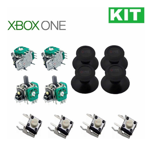 4 Joystick Potenciómetro Xbox One Alps Tapa Original + 4 Lb