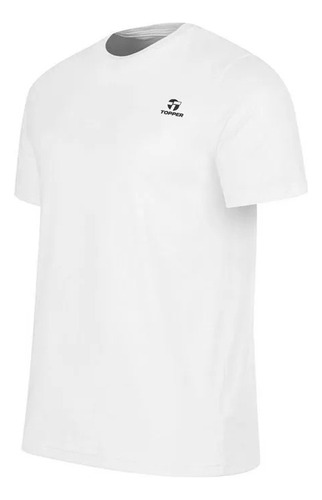 Remera Topper Hombre Basica Blanco