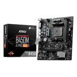 Mother Msi B450m-a Pro Max Ii Ddr4 Am4